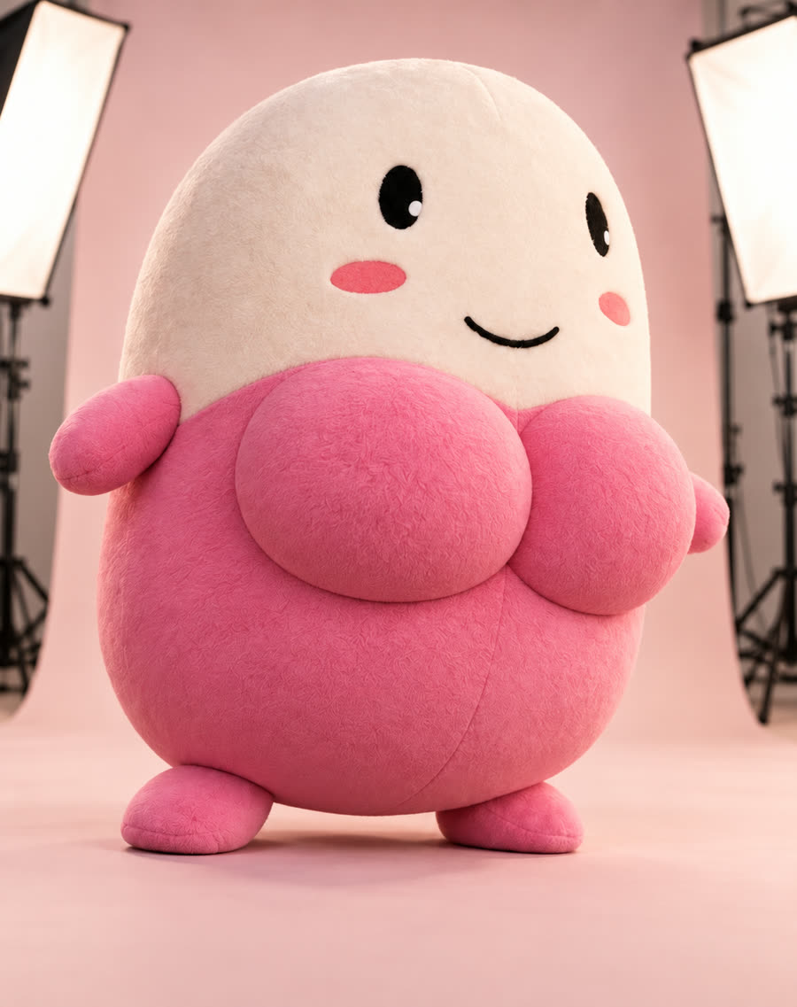 DCUPSEY in the pink studio